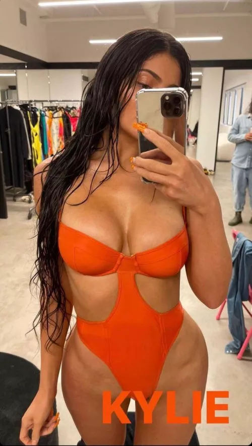 Kylie got me stroking my shit so good