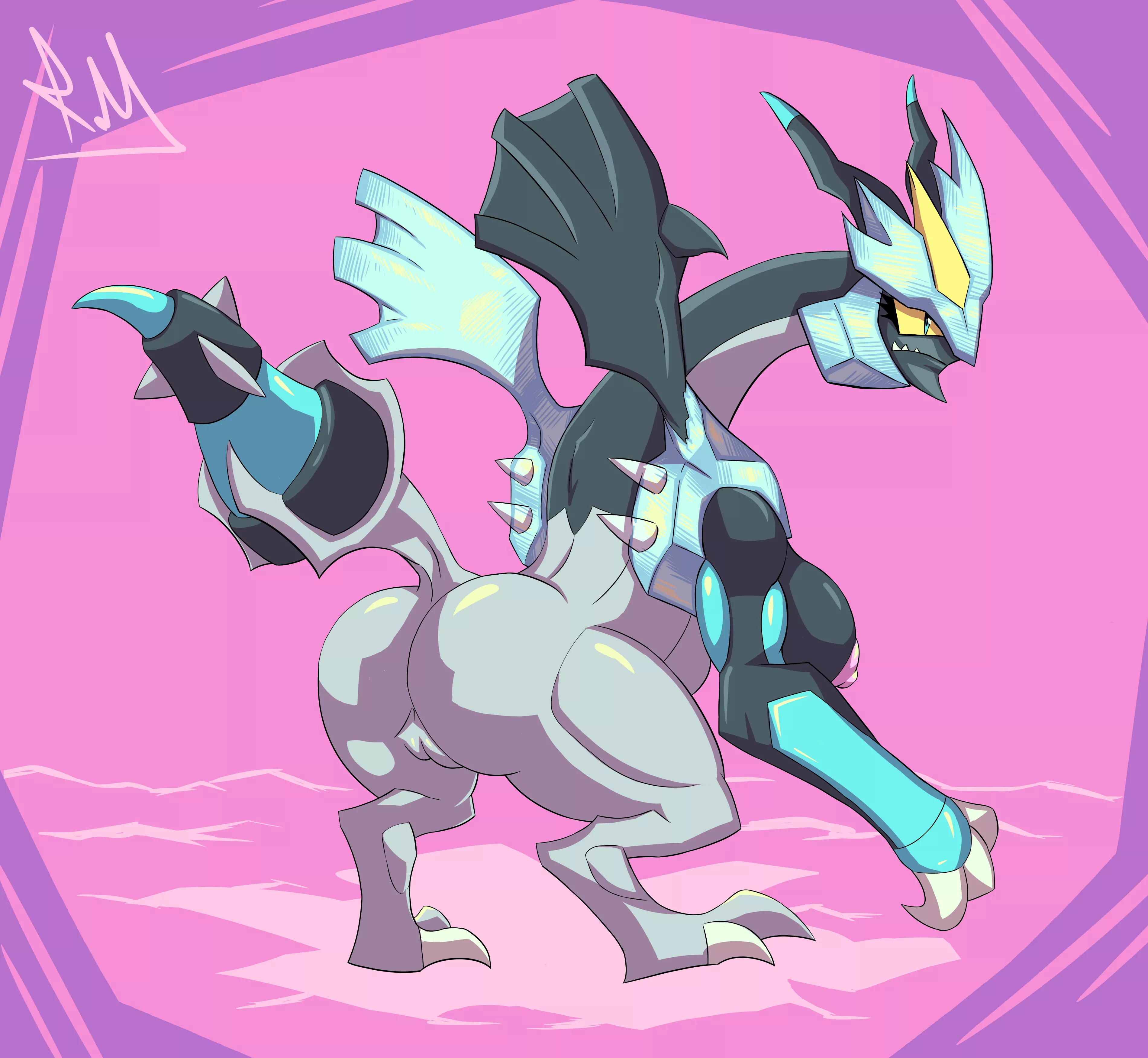 Kyurem-B Ass (by me, @rollindesu on twitter) Kyurem-B Ass (by me, @rollindesu on twitter)