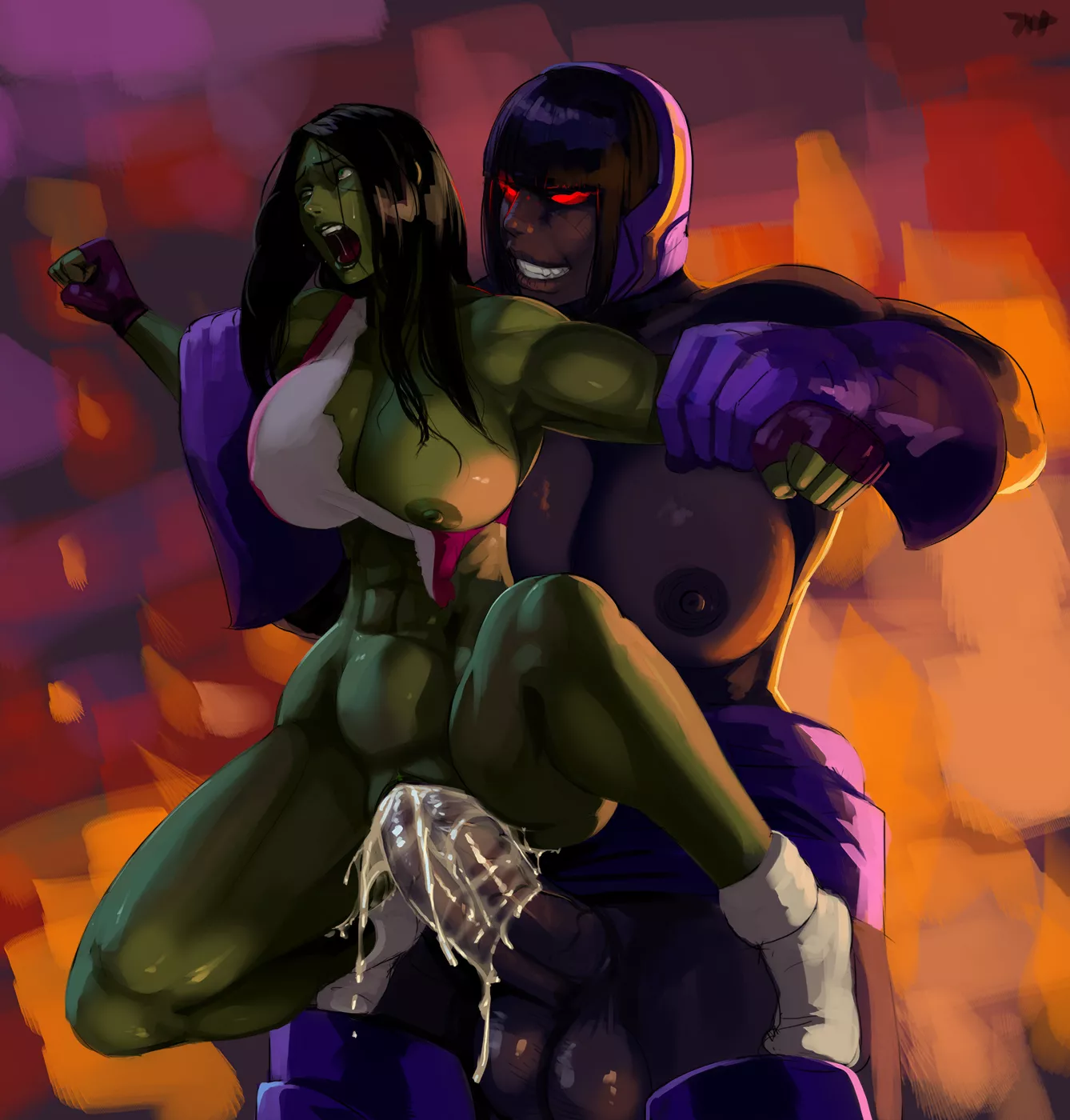 1338px x 1400px - Lady Darkseid brings the apokolips to She-Hulk's pussy lips (aka6) [DC,  Marvel] nudes : superheroinesdefeated | NUDE-PICS.ORG