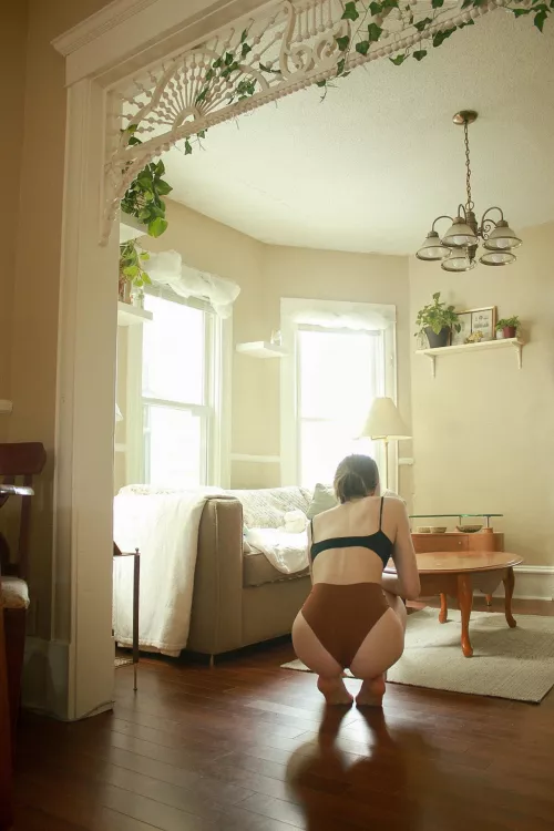 laid back self portrait