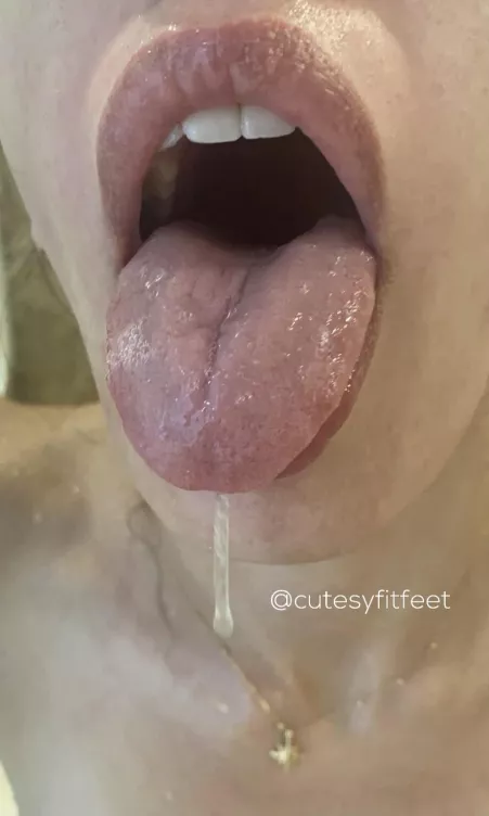 Lap it up like a good boy ?