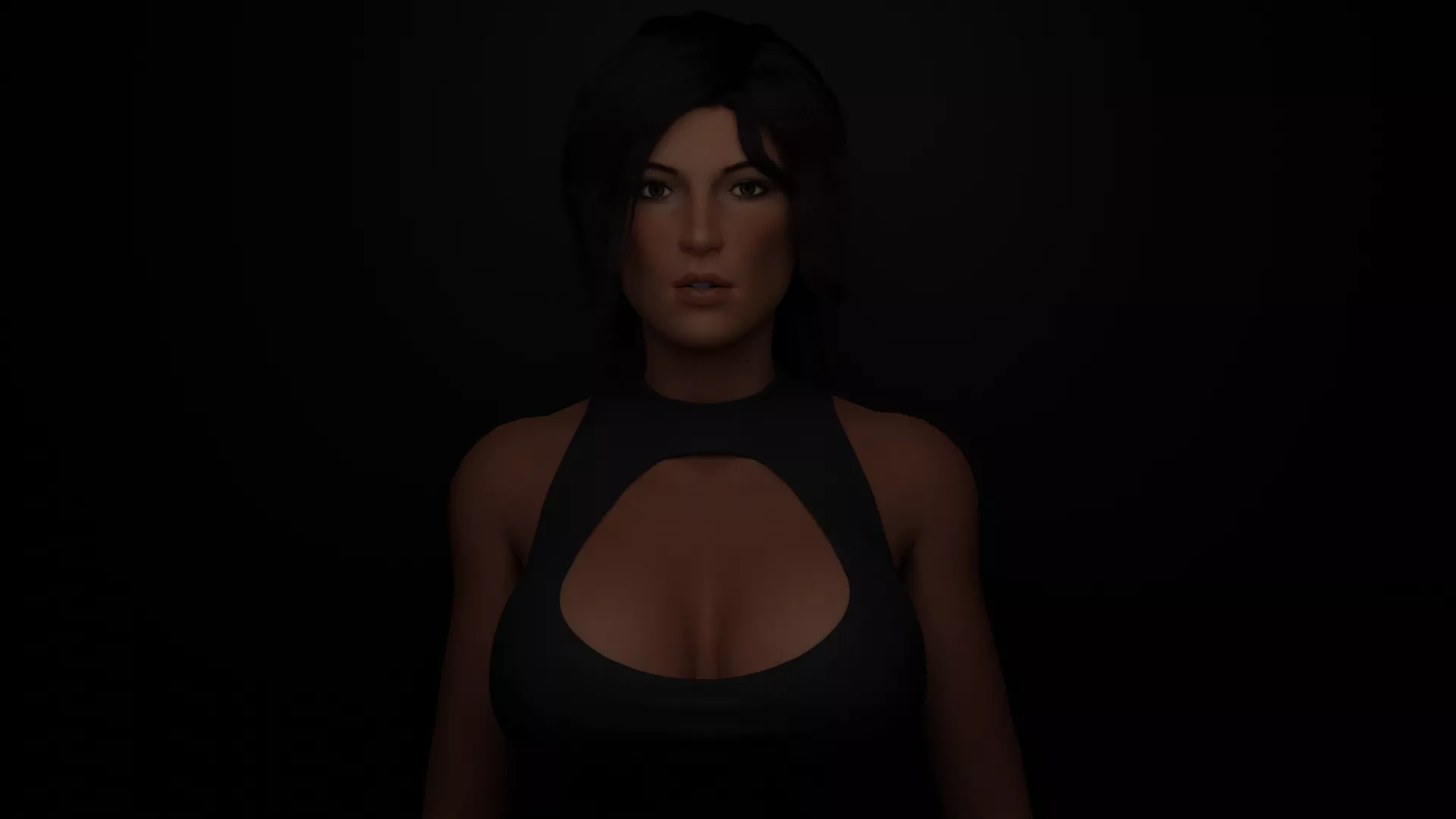 Lara face (CTRL-V3D) Lara face (CTRL-V3D)