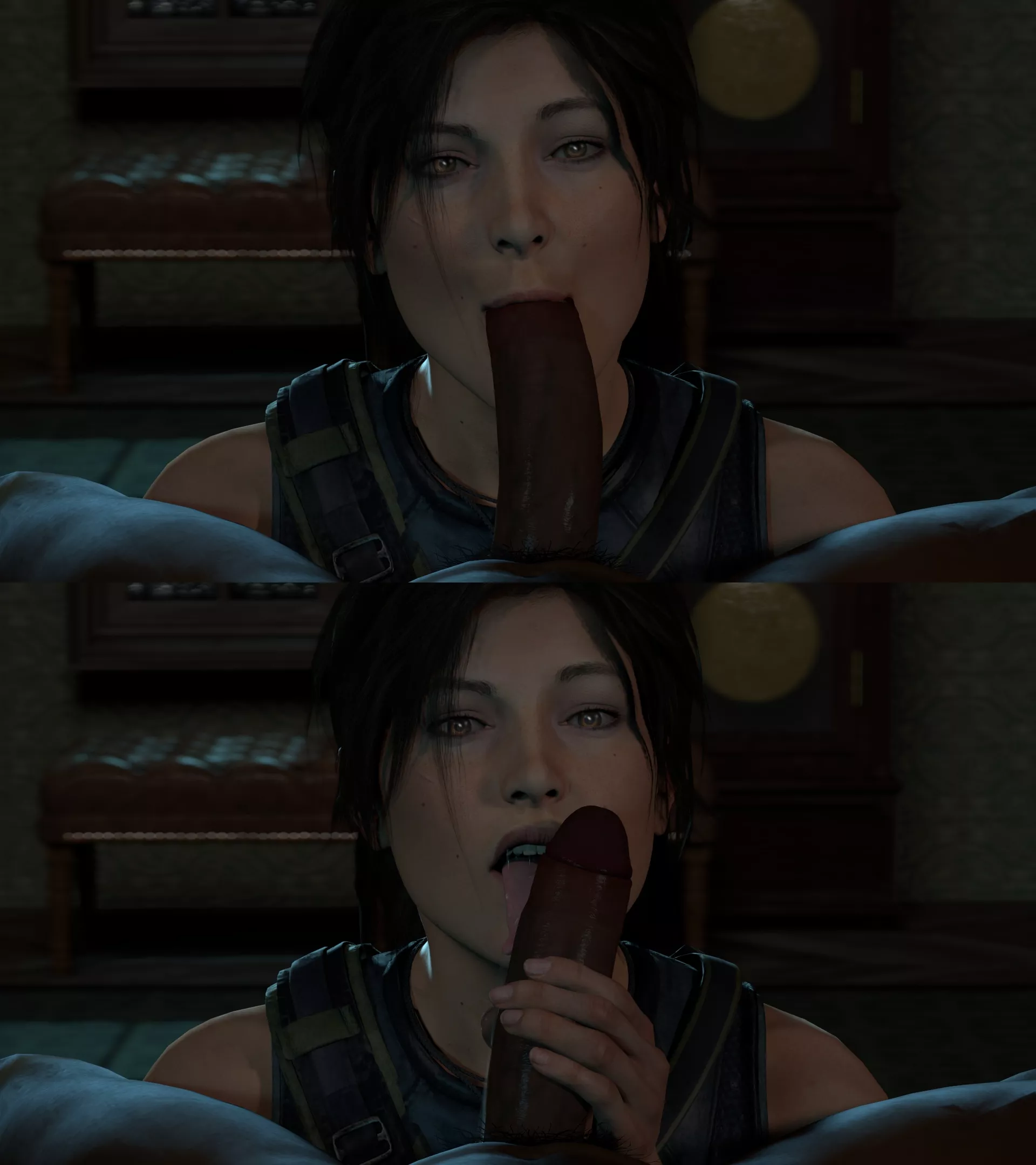 Lara having a taste (Stephanie) Lara having a taste (Stephanie)
