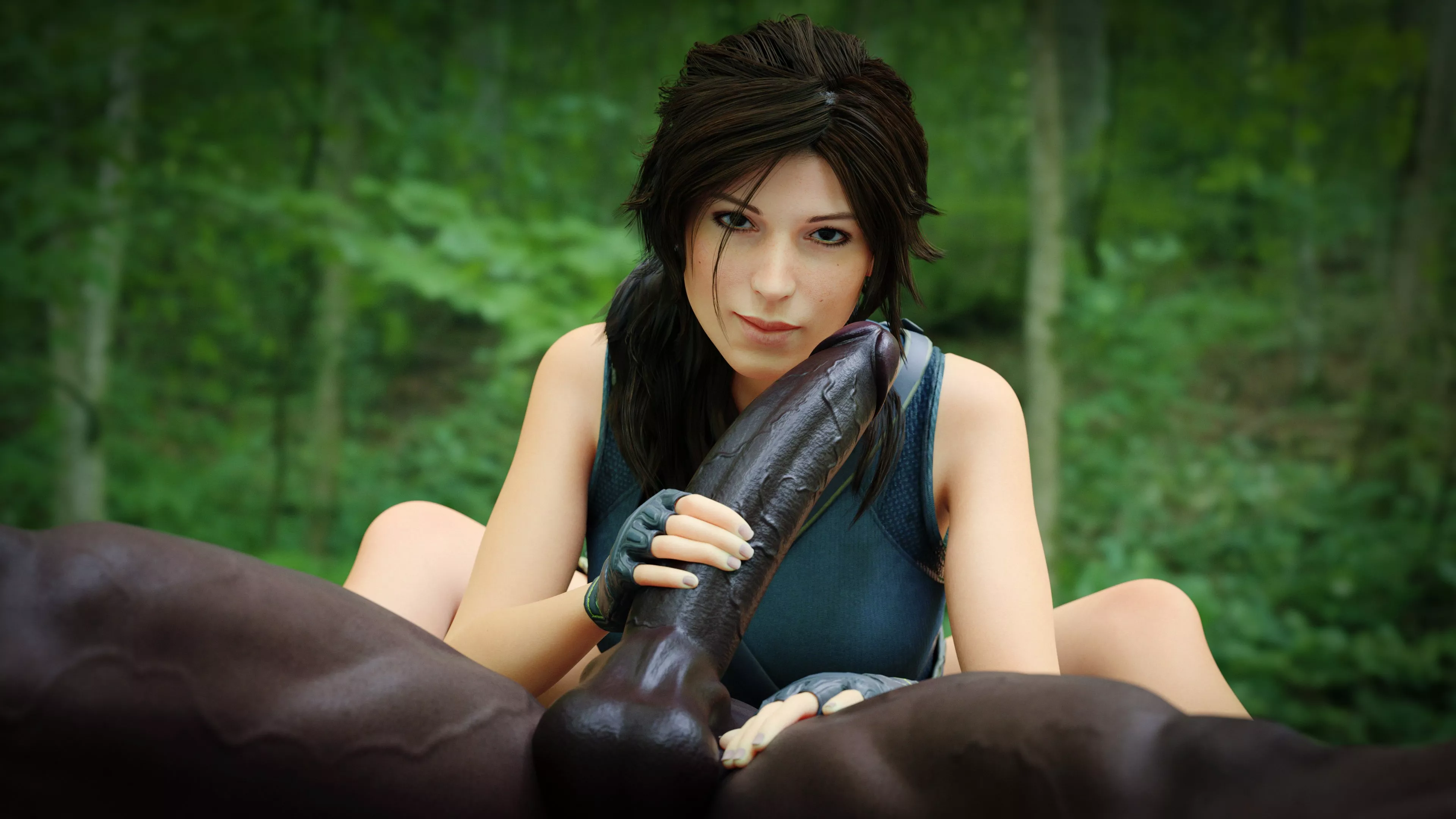 Lara in the jungle (Steps3D) Lara in the jungle (Steps3D)