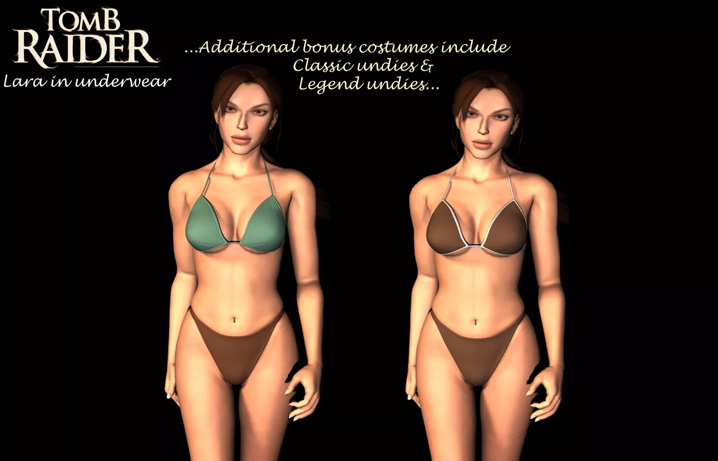 Lara in underwear by noonbob Lara in underwear by noonbob