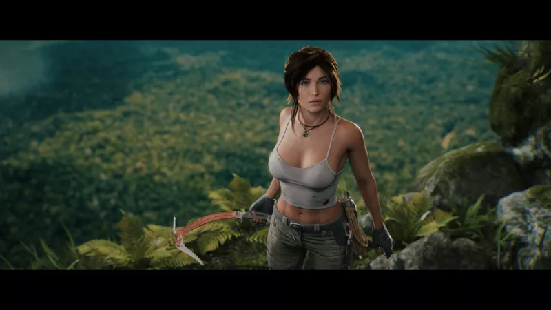 Lara outdoors (Horizon Renders)