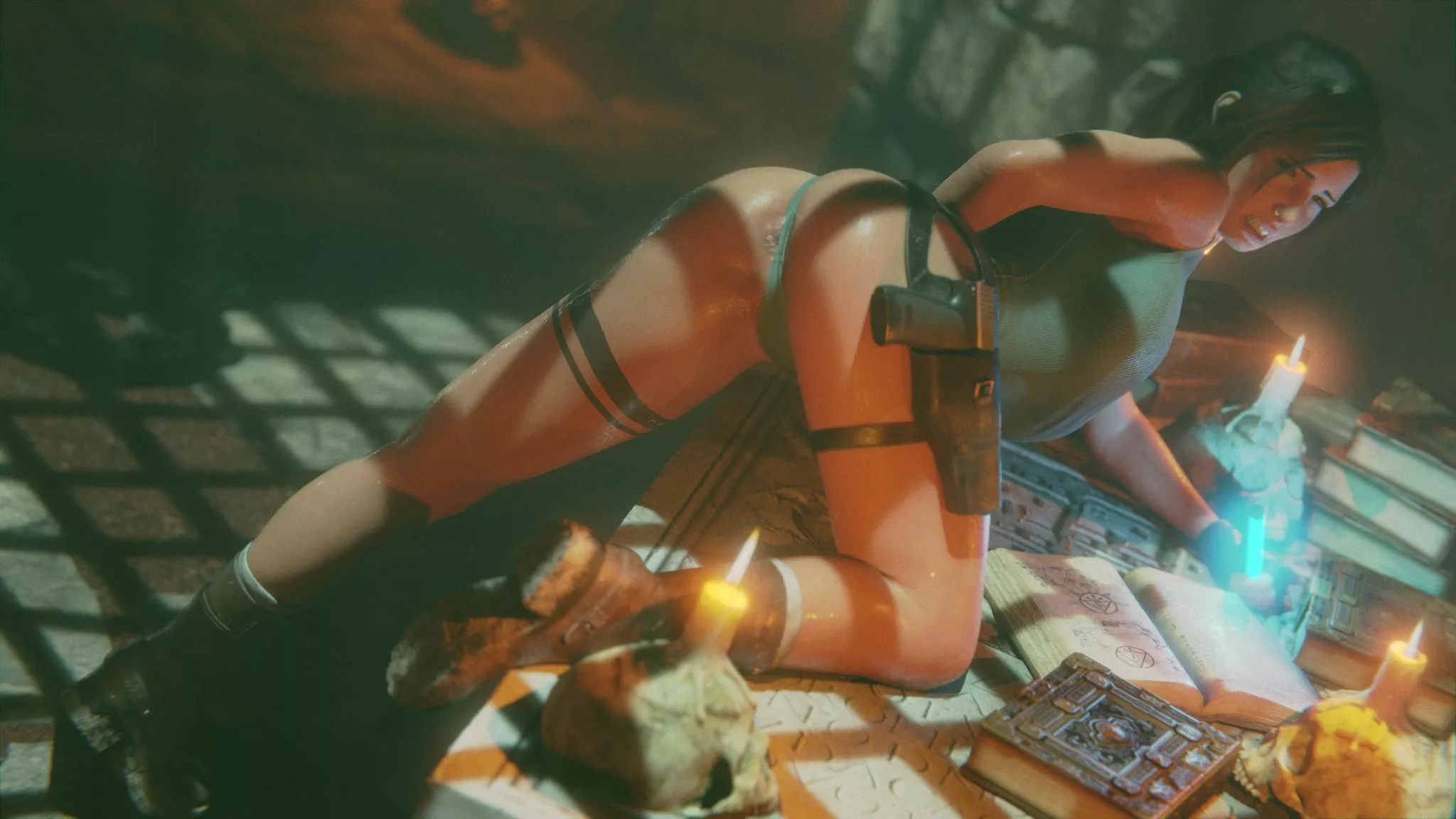 Lara's exploration (Gifdoozer) Lara's exploration (Gifdoozer)