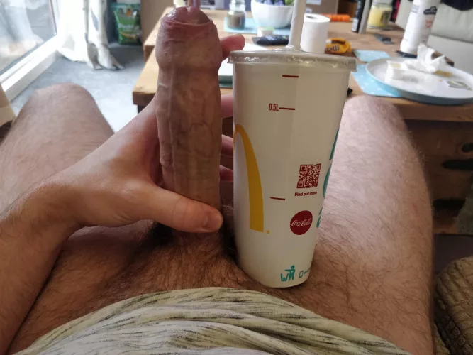 Large coke next to a large cock π Large coke next to a large cock π
