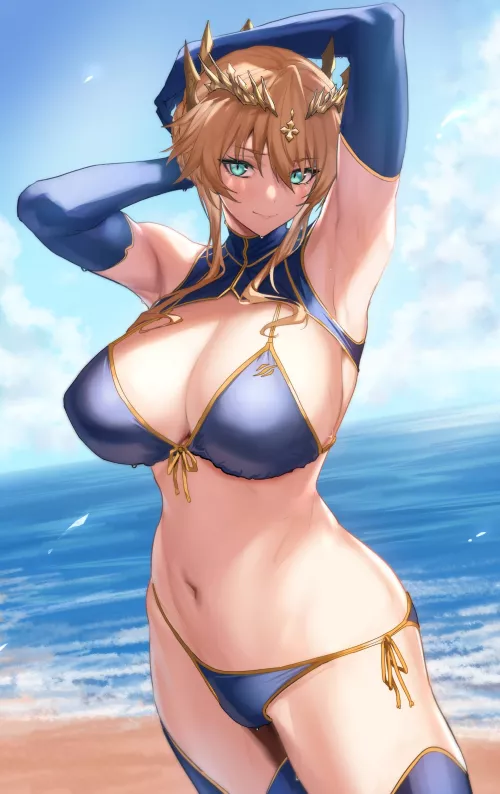Larturia at the Beach