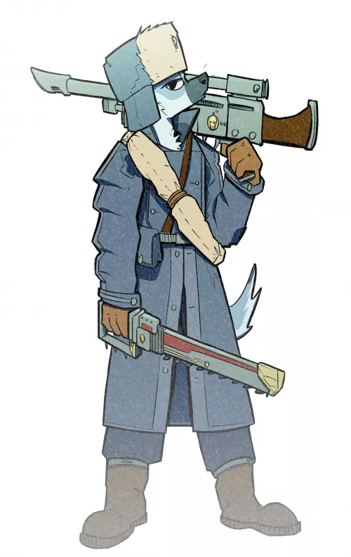 Lasgun Enjoyer (by me)