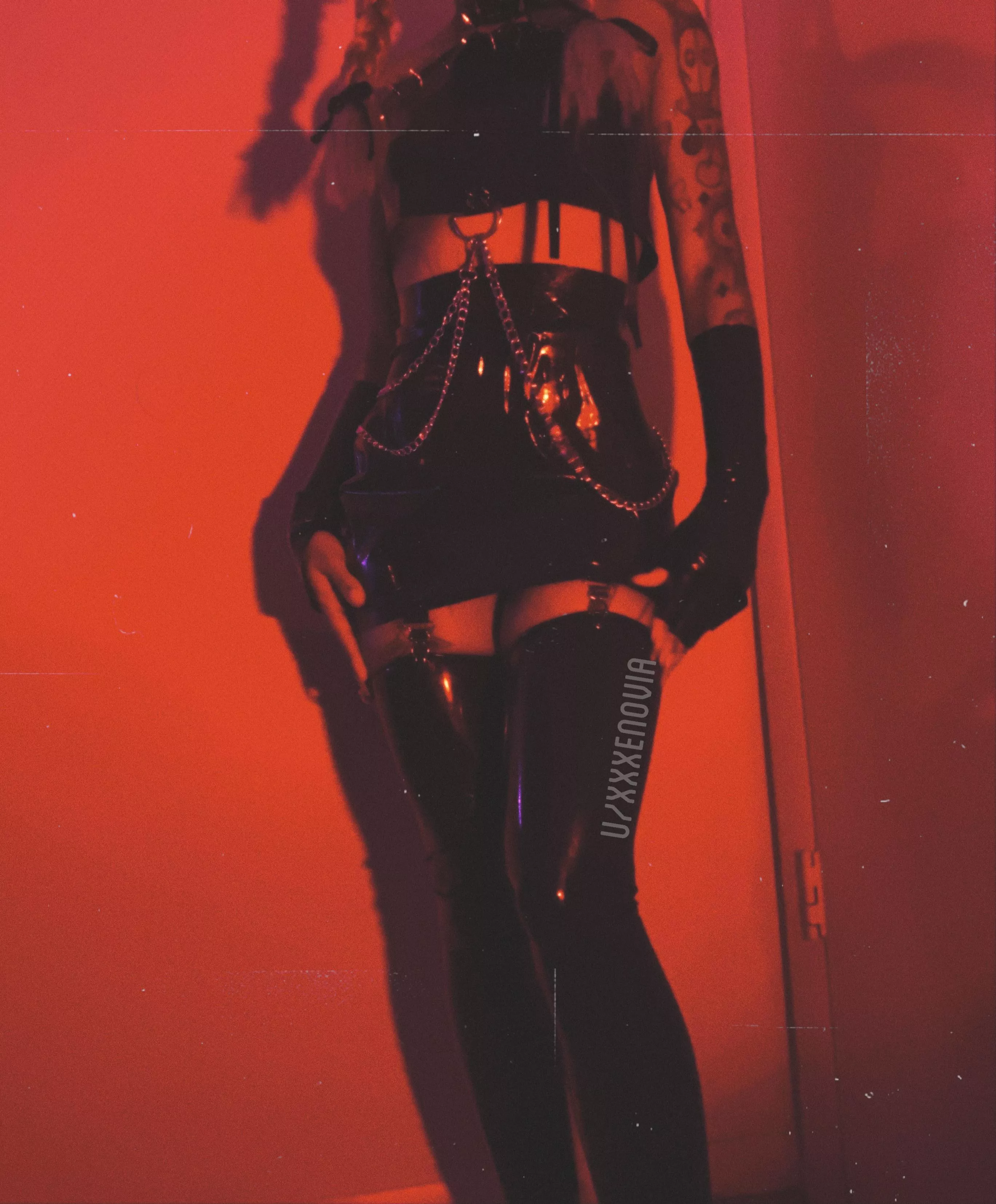 Latex in red lights 😋