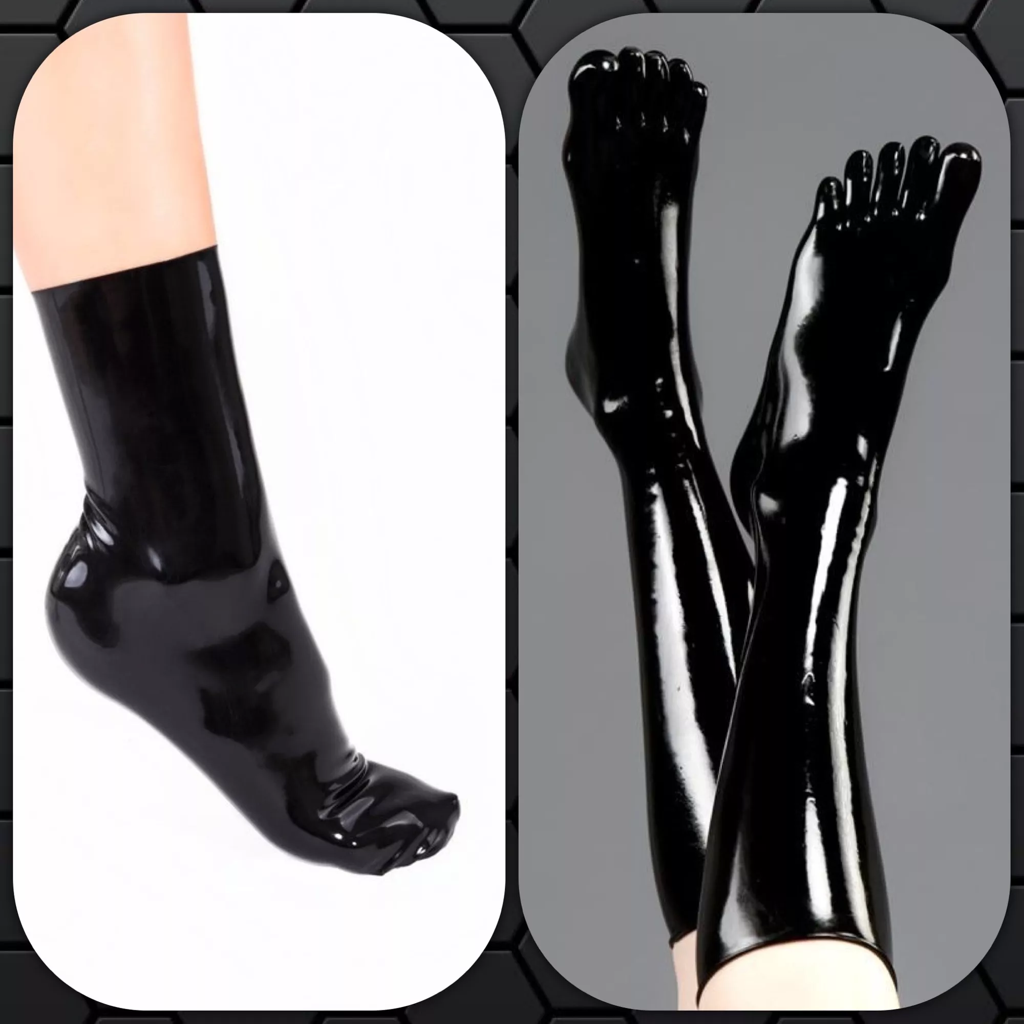 Latex Socks: Toes or No Toes? Latex Socks: Toes or No Toes?