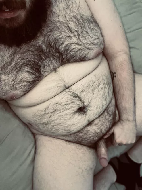 Laundry day for this horny bear. ๐ป ๐งบ