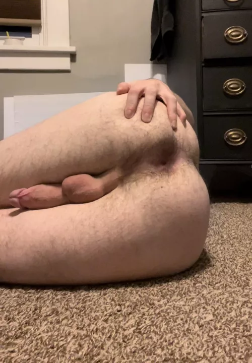 Laying and waiting.