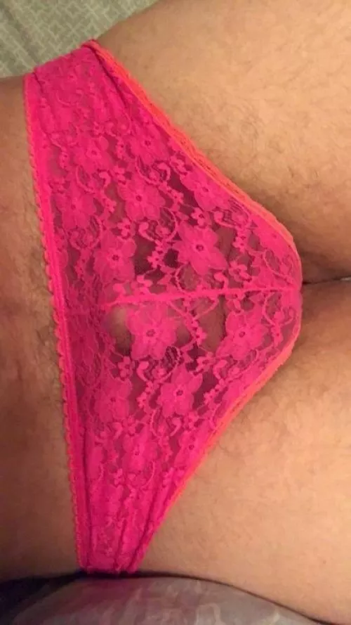 Laying around in lacy