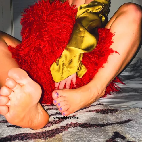Laying at My feet looks likeβ¦.