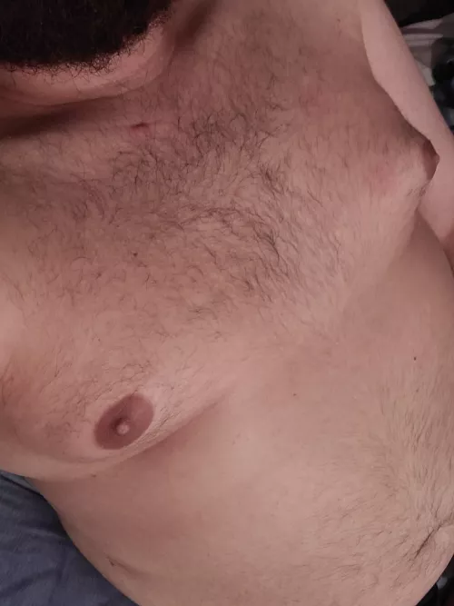 Laying in bed