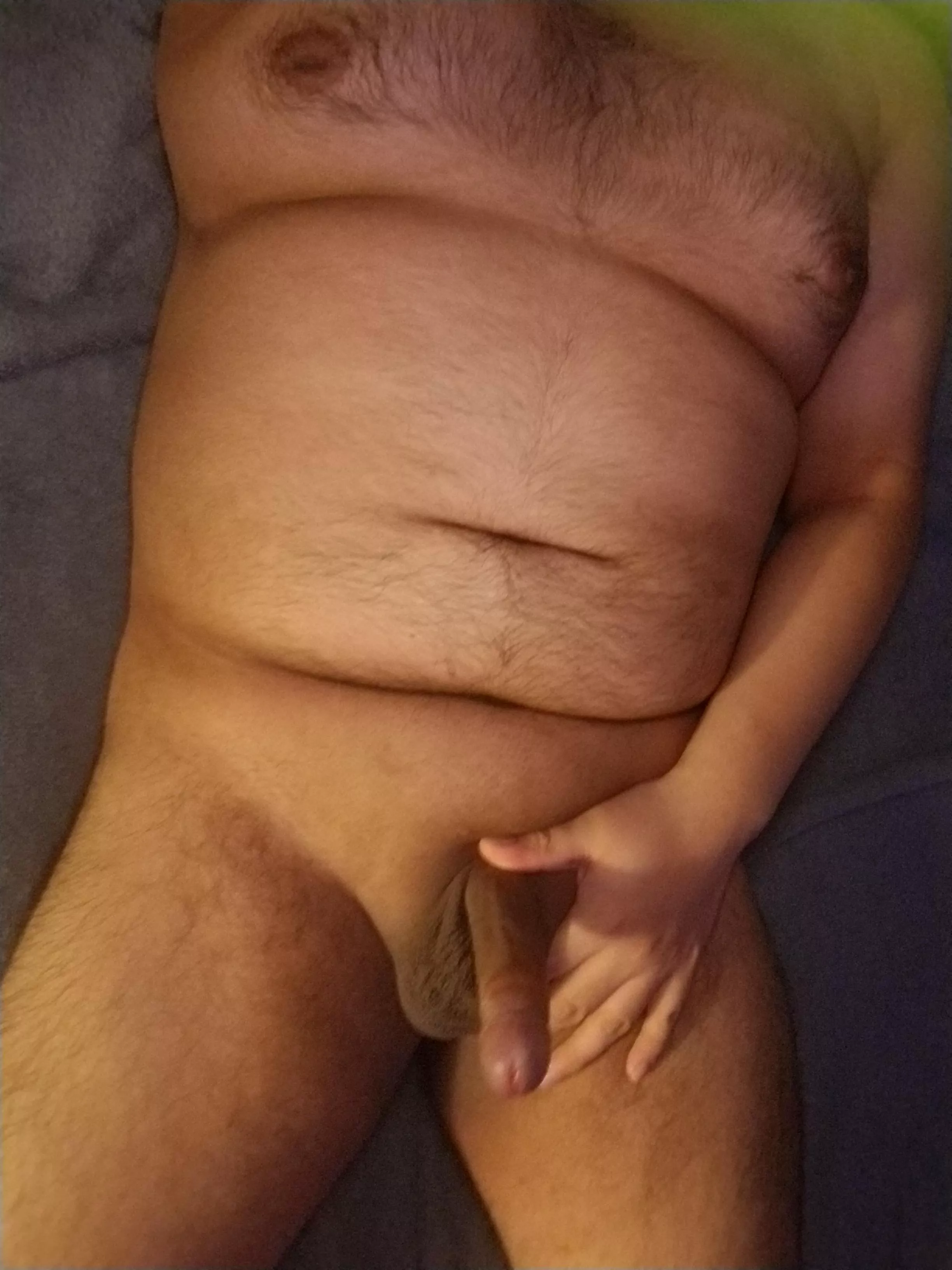 Laying in bed Laying in bed