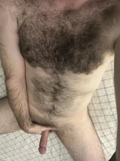 Laying in bed looking for help.