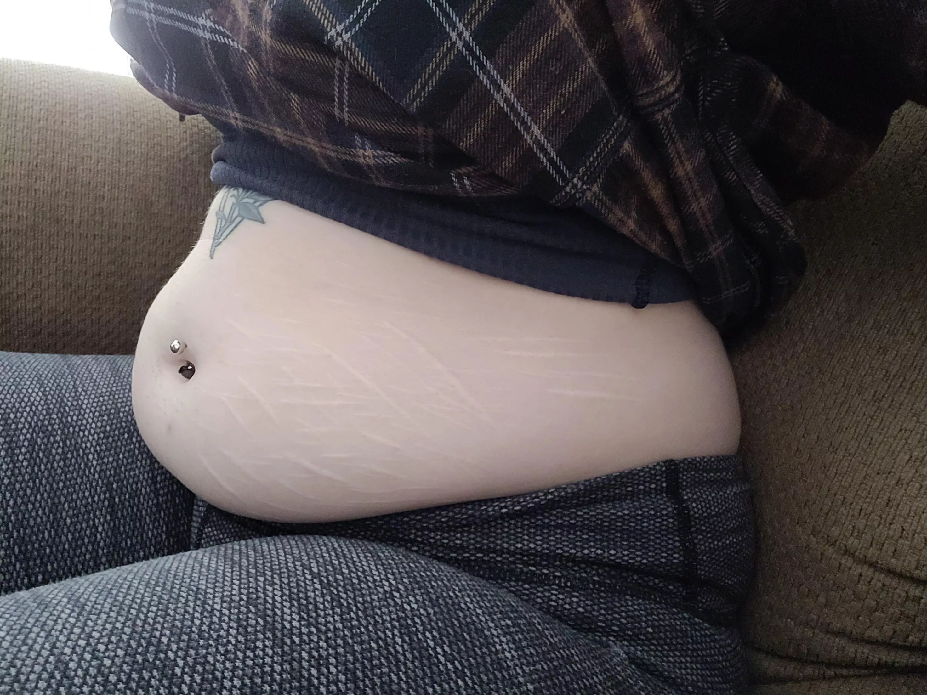 Lazy day for this lil pudgy girl