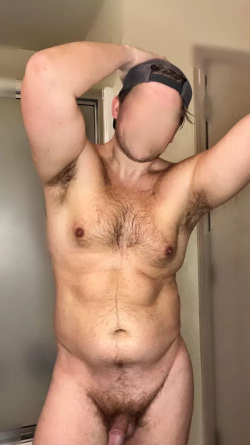 Lean in for a hug, just a little sweaty. 😉