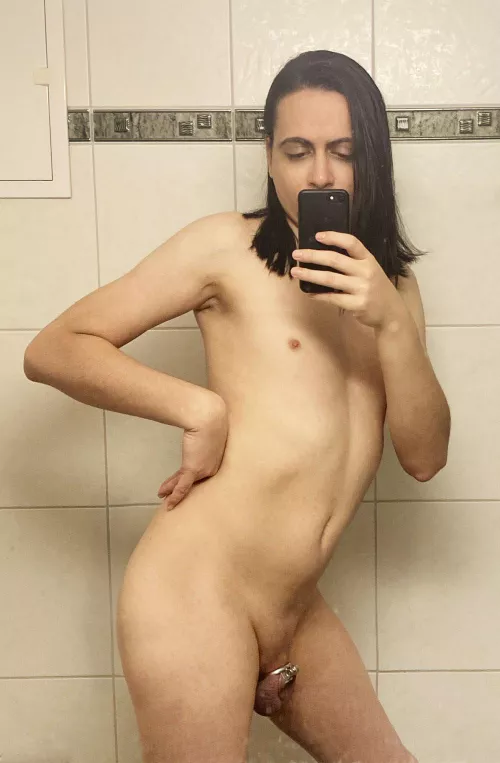 Learning to look feminine even when completely naked. Did I do a good job? Learning to look feminine even when completely naked. Did I do a good job?