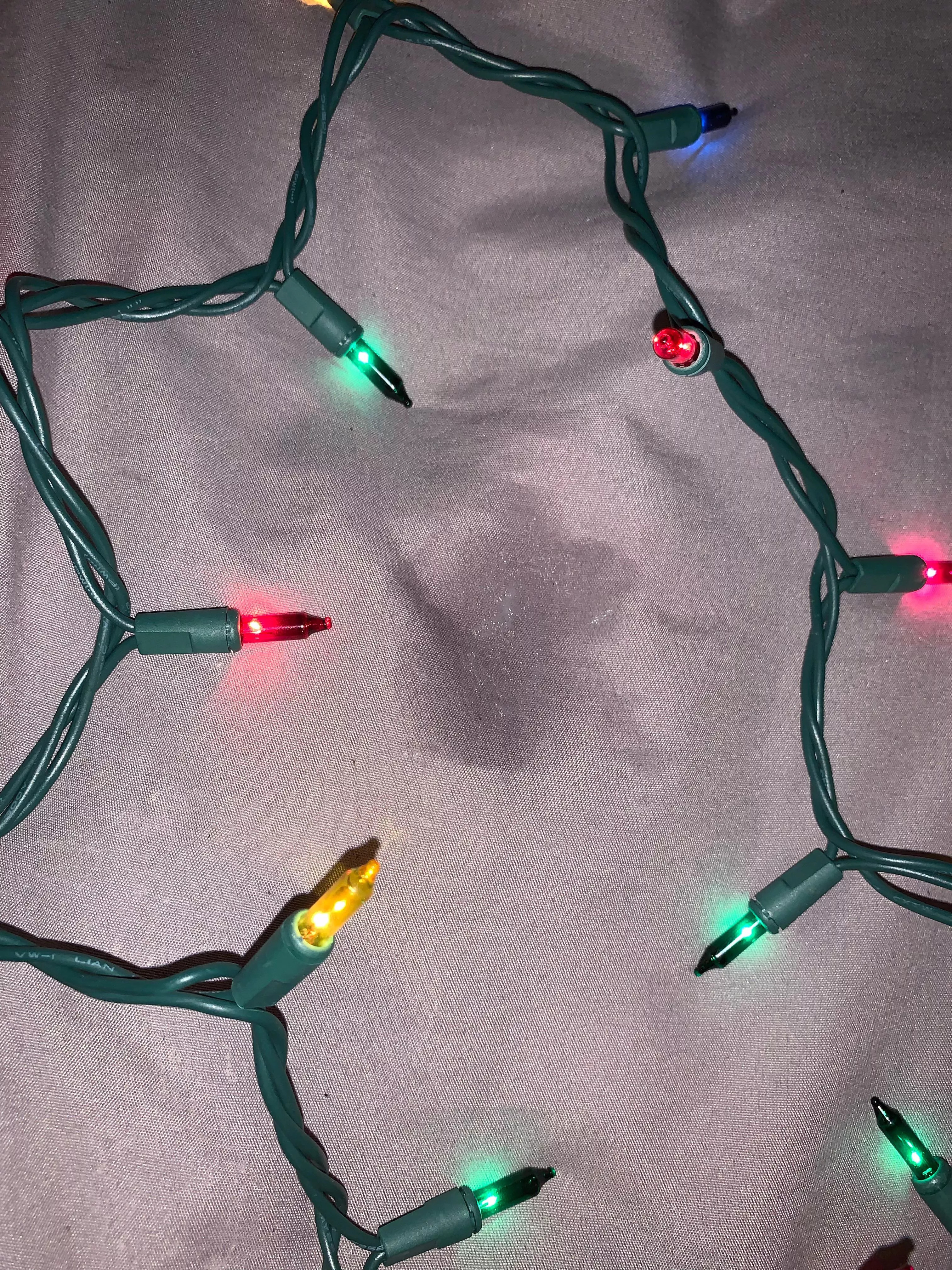 Left a wet spot behind after some holiday fun😜