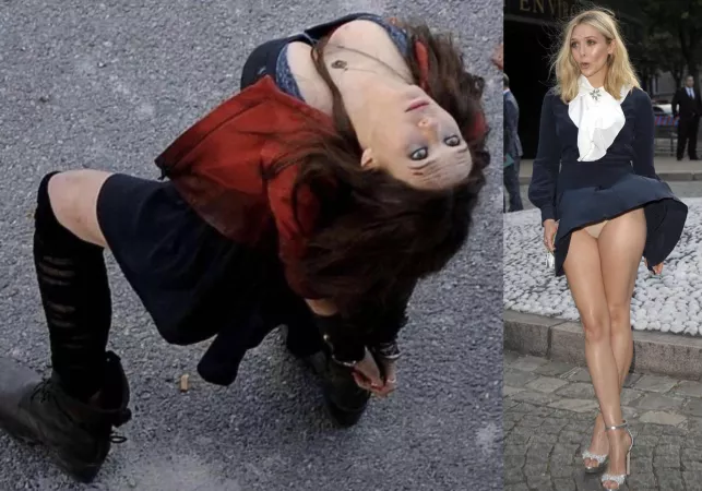 Left or Right? 🧐 (Elizabeth Olsen) Left or Right? 🧐 (Elizabeth Olsen)