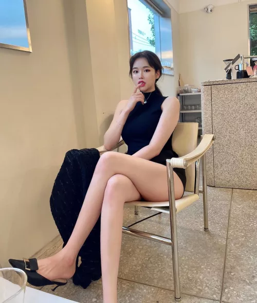 Legs on show Legs on show