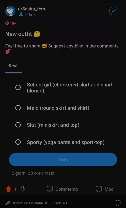 Less than 24h left, make me regret this!