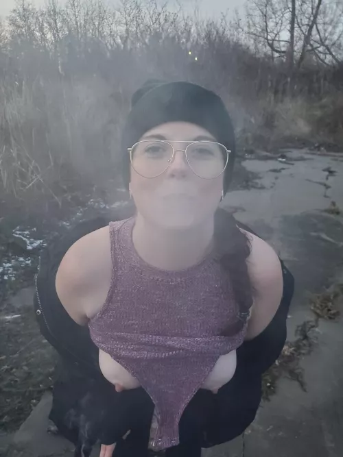 Let me blow...smoke in your face