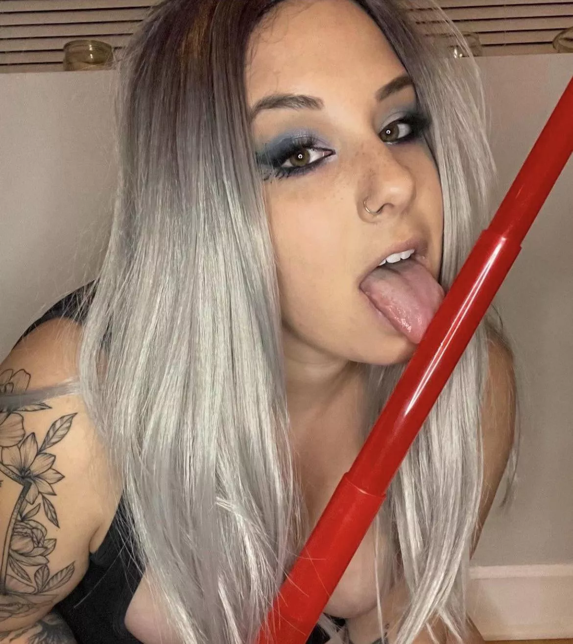 Let me lick your lightsaber?
