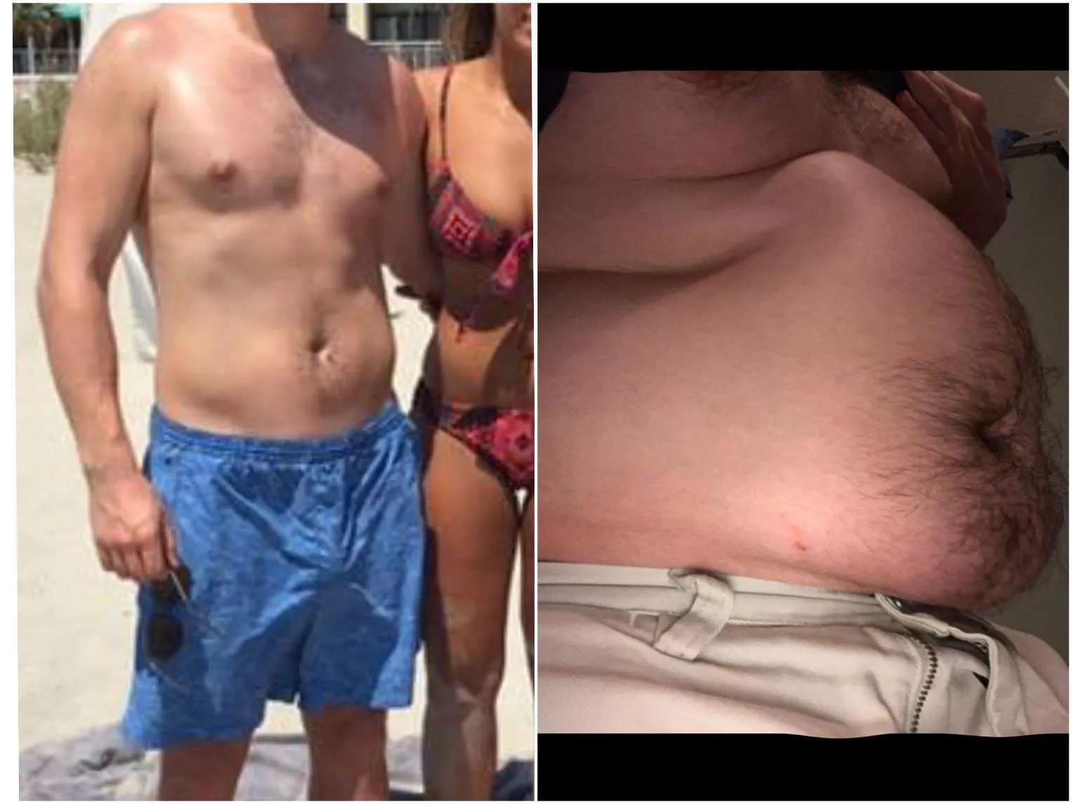 Let myself go on purpose and really liking it