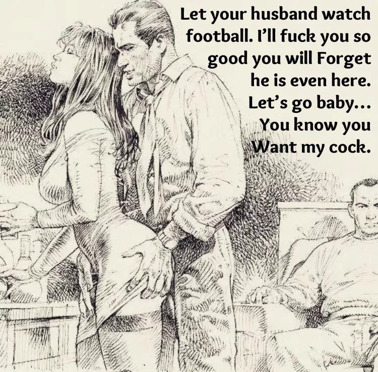 Let your husband watch football…
