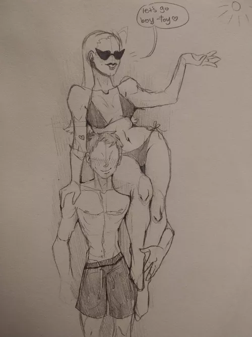 Let's go, boy-toy <3 (OC)