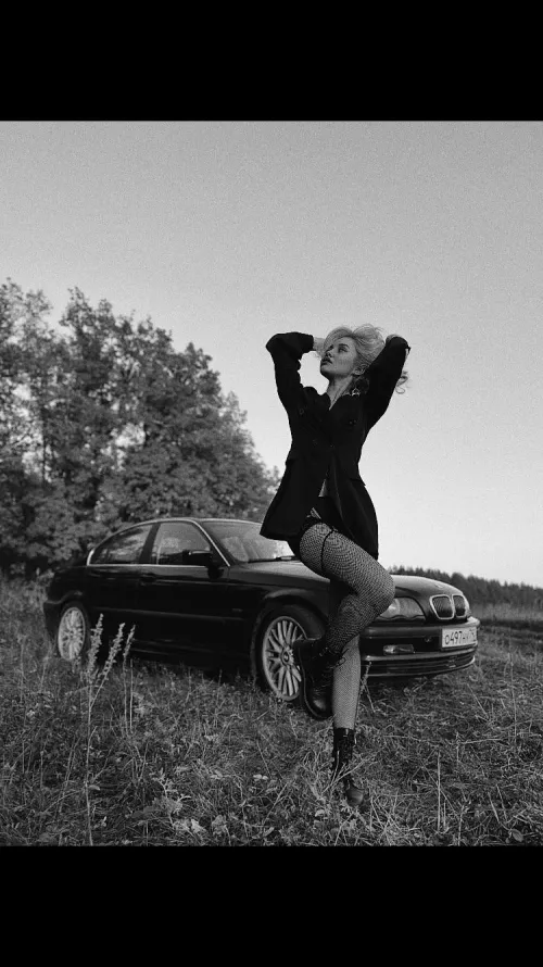 Let`s have a bit of fun, what if my car π broke down and you saw me bending over my hood trying to fix it in a short skirt, would you pull over and help me ? π€