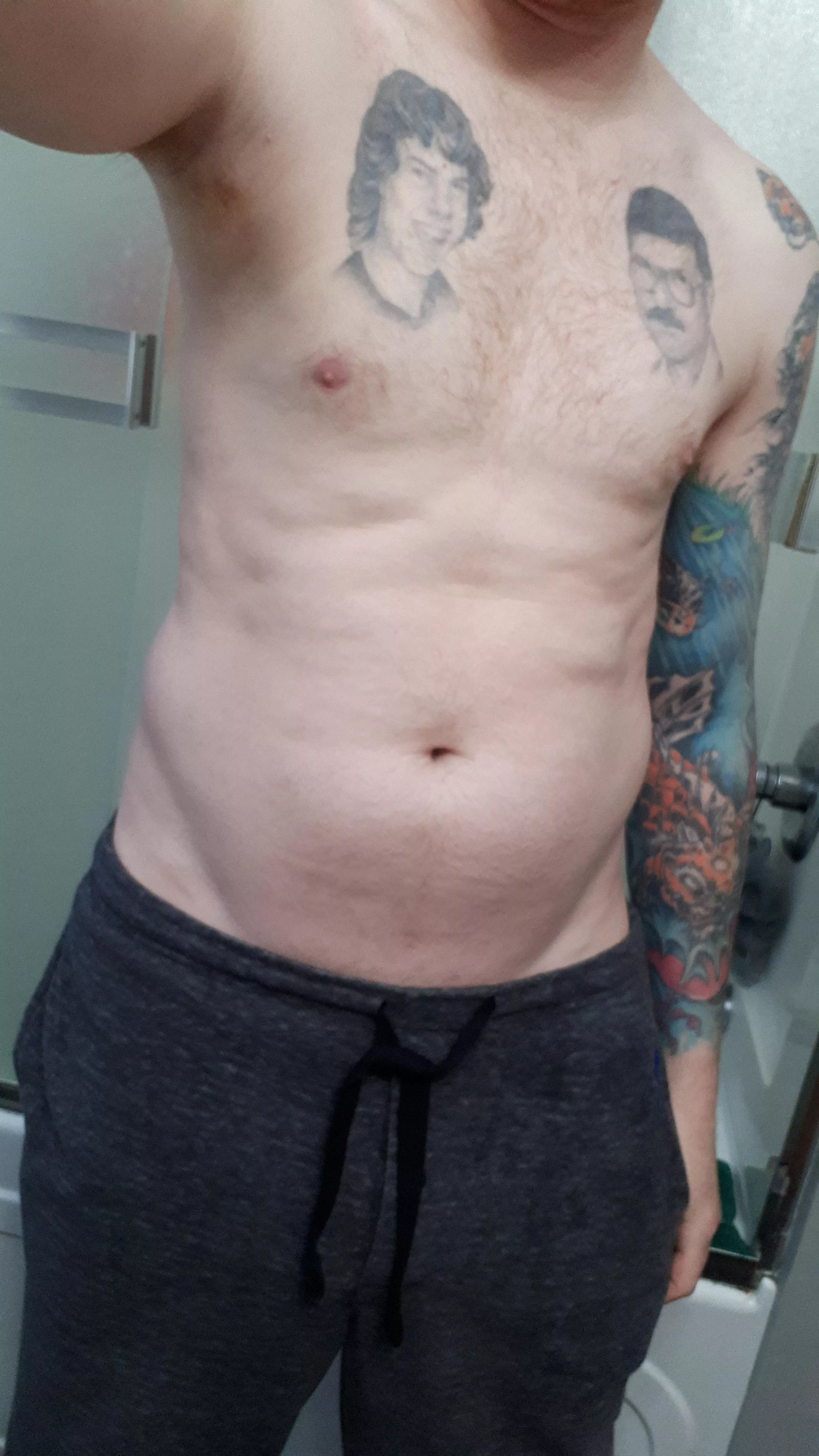 Lets have a shower and get the day started