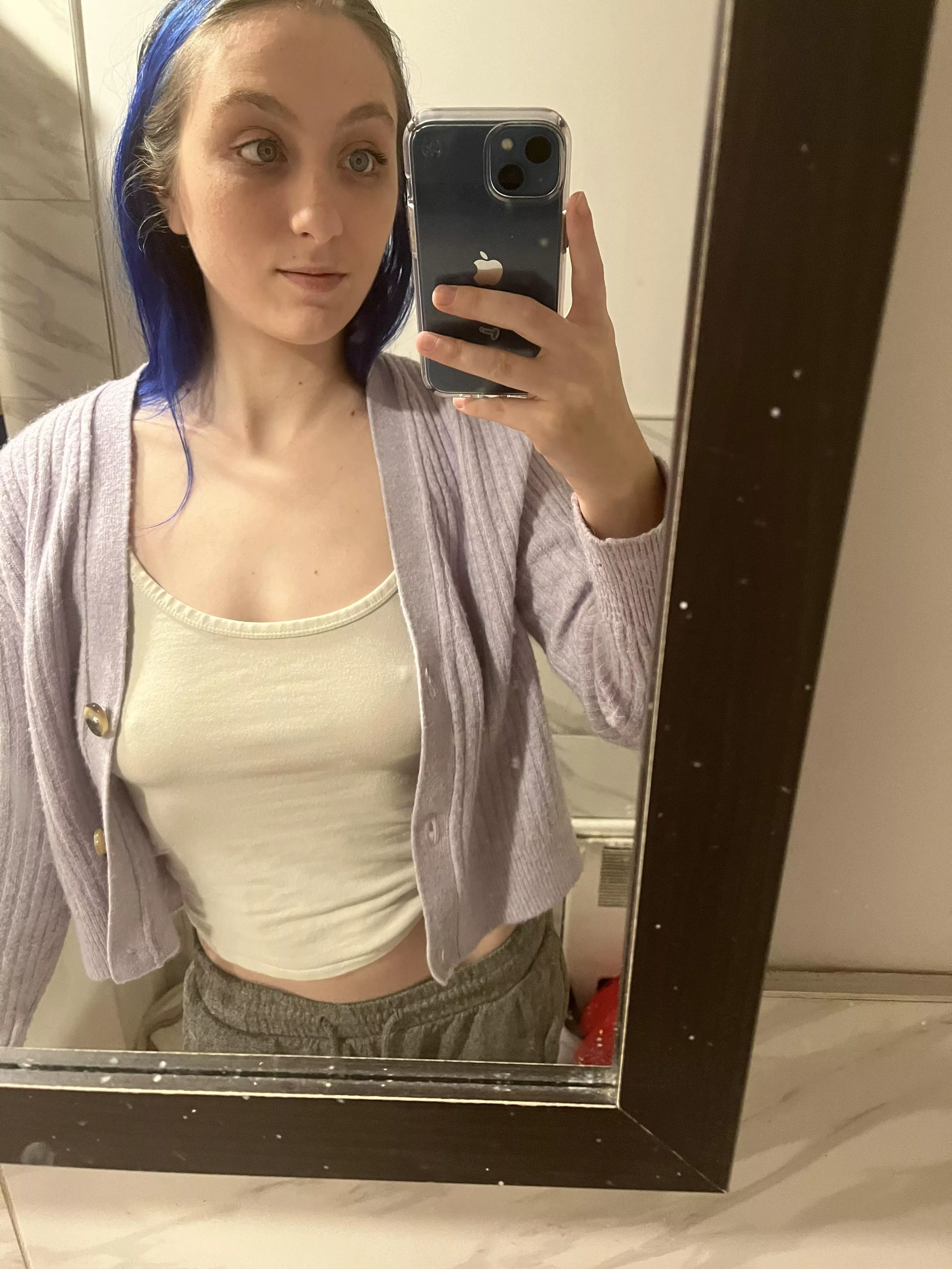 Let’s just say I was extra comfortable today :)