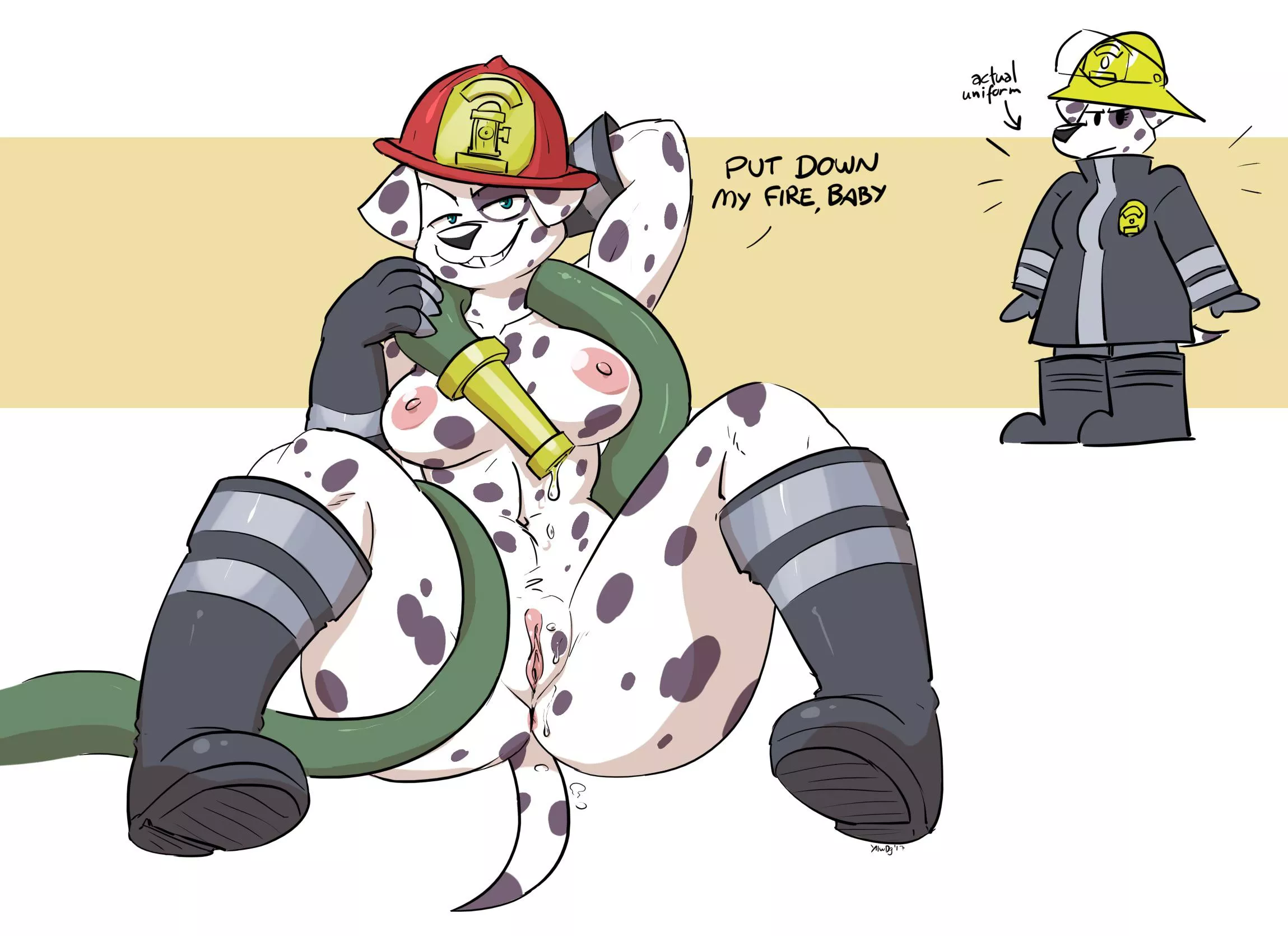 Let’s kill the heat [F] (artbyyellowdog)