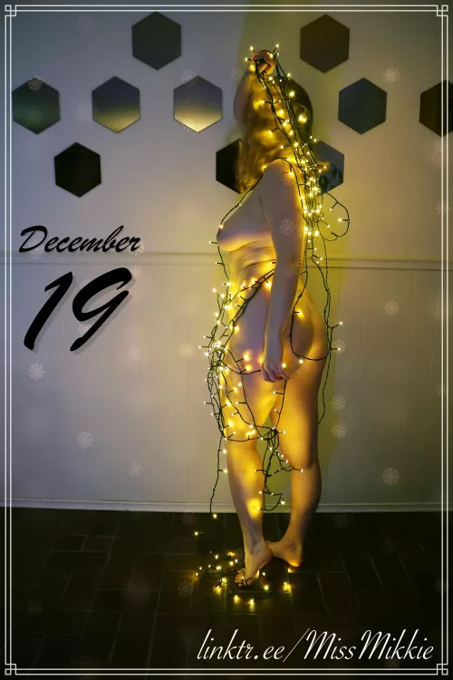Letβs light up the dark December with this tangled mess.