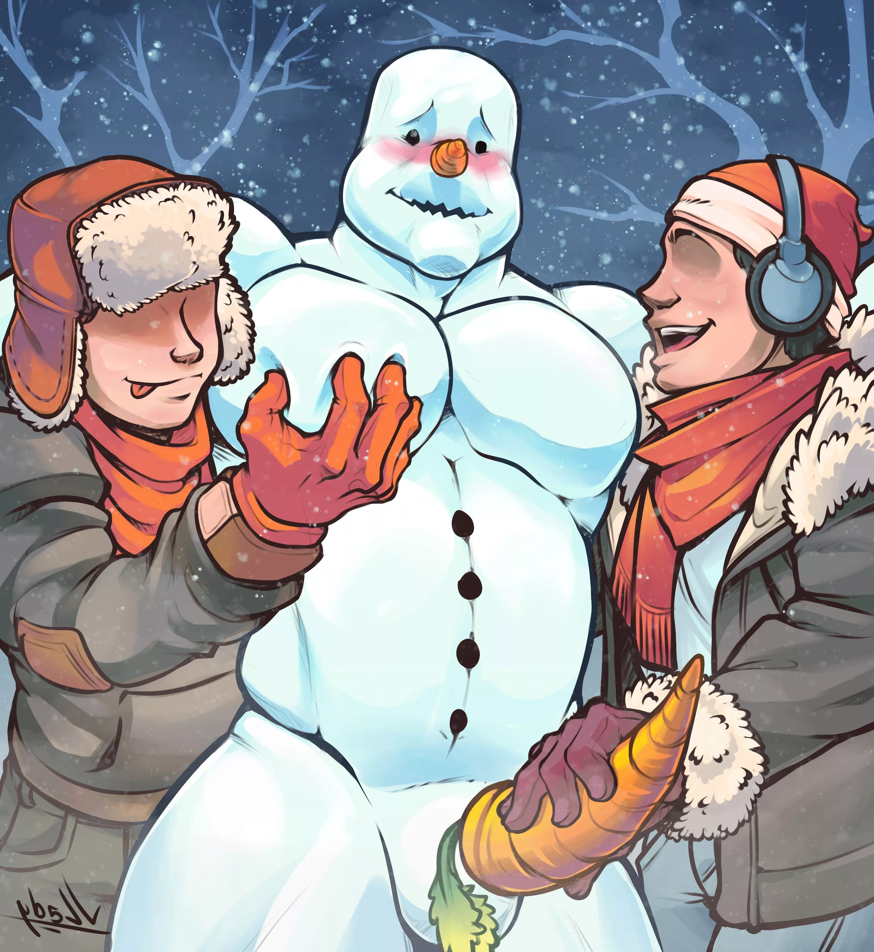 Snowman Porn - Lets make a snowman nudes in rule34gay | Onlynudes.org