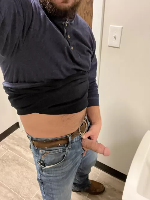 Let’s start this day off with a quickie in the work bathroom!