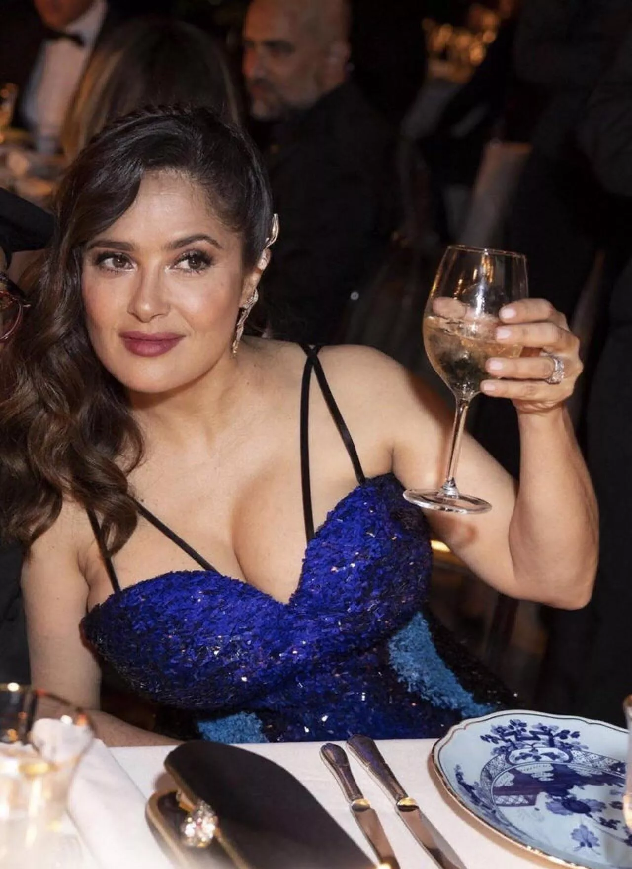 Lets toast to our birthdays today. The love of my life Salma Hayek Lets toast to our birthdays today. The love of my life Salma Hayek
