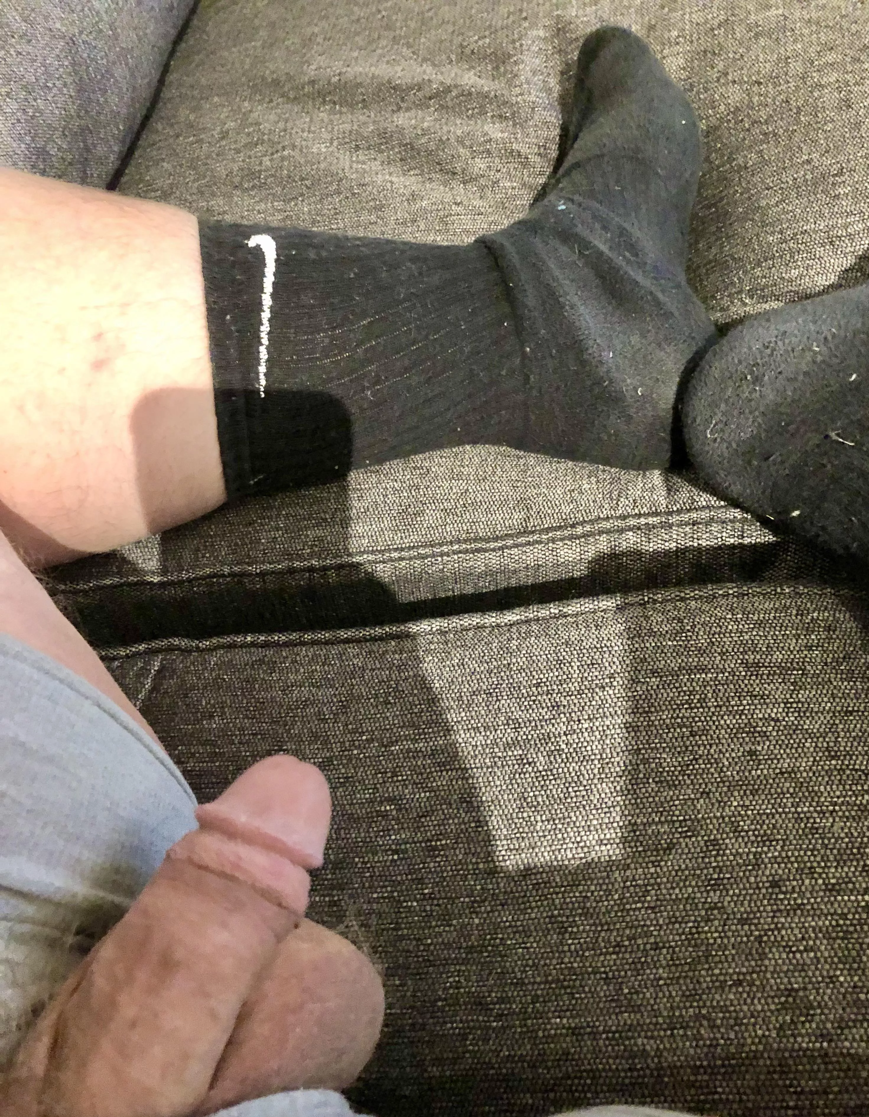 Letting my semi out for some fresh air while watching a Marvel movie!