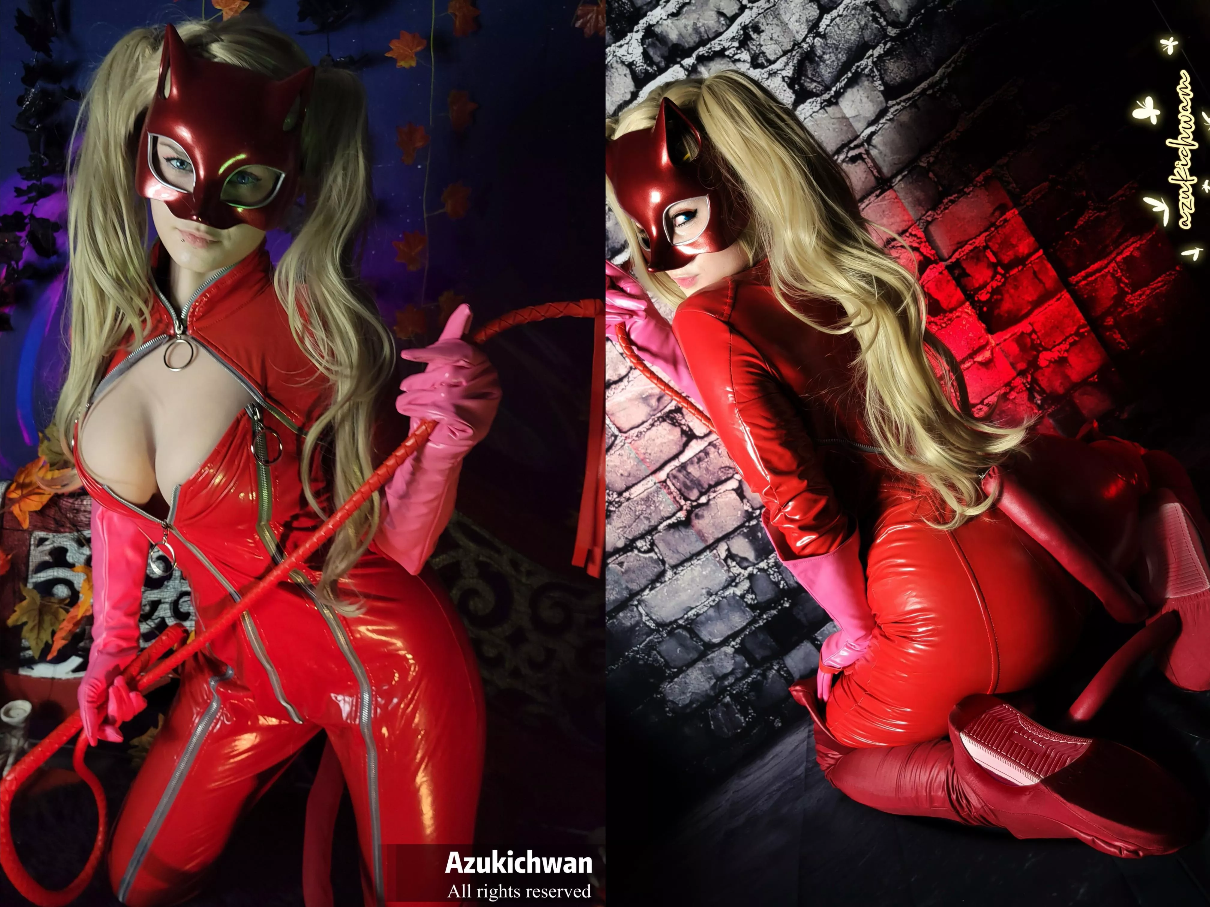 Lewd Ann Takamaki Cosplay By Azukichwan