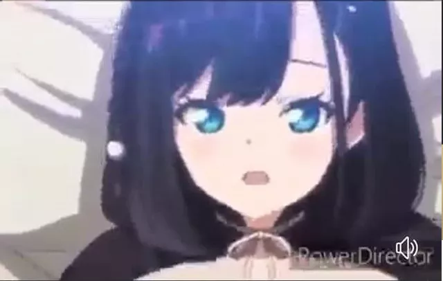 LF Color Source: 1girl, blue eyes, black hair, blush, on bed