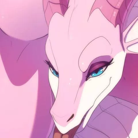 LF Color Source: 1girl, dragon, furry, scalie, pink