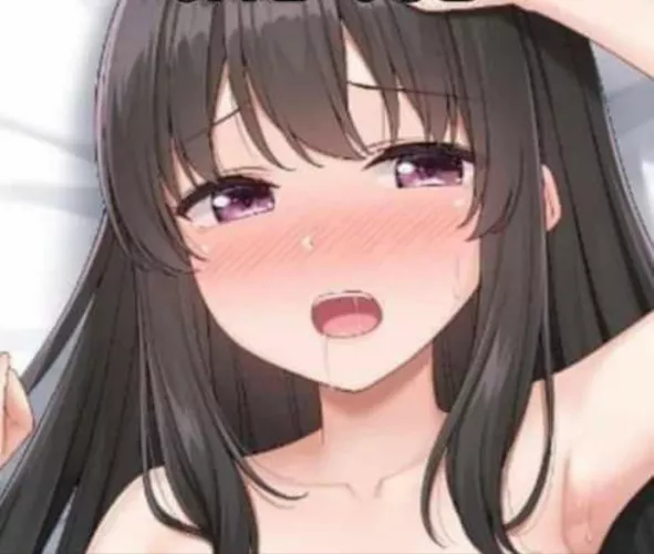 LF color source : black hair,purple eye,blush,1girl