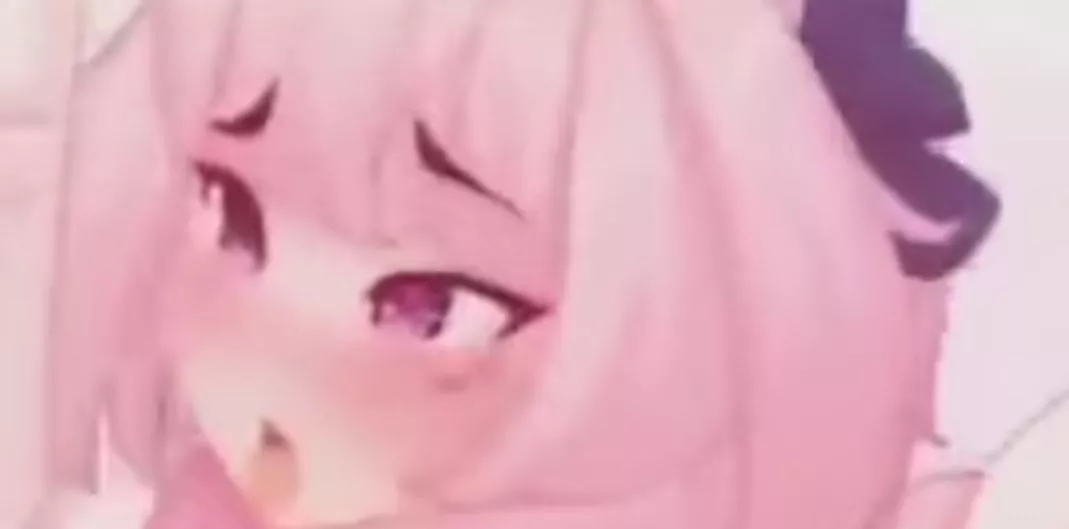 LF COLOR SOURCE: Pink Hair, Pink eyes, Blushing, Tounge Out, Mouth Open, Semi Ahegao...?