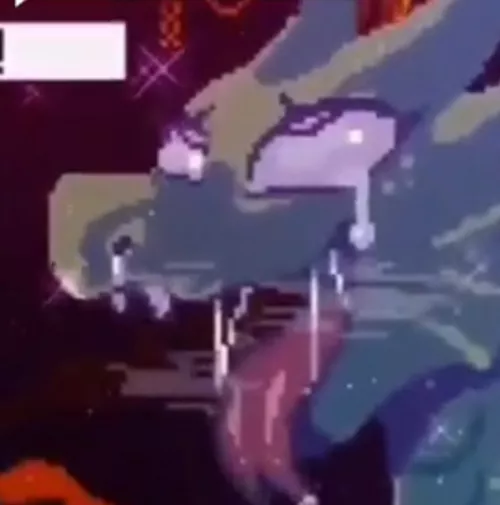 LF Color source: pixel art, dragon, ahegao, game